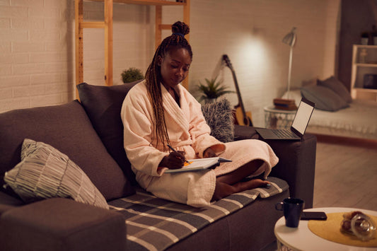 self care journals for Black women focused on burnout recovery, emotional healing, and guided reflection by Celeste M Blake