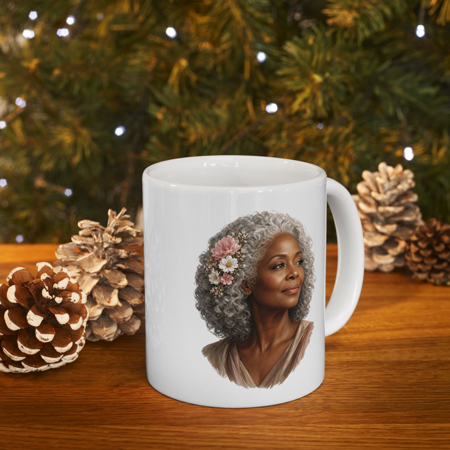 Grey Crown Ceramic Mug 20 oz