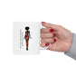 Soft Life Strong Women Black Excellence Mug – Inspirational Coffee Cup for Empowered Black Women - 11 oz