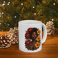 Autumn Floral Ceramic Mug