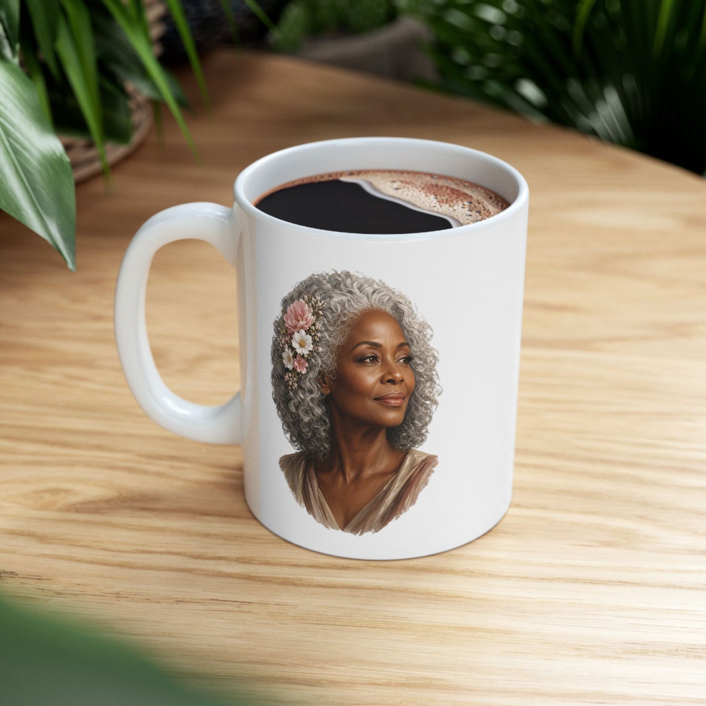 Grey Crown Ceramic Mug 20 oz
