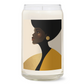 Golden Silhouette Soy Candle – Hand-Poured 60–80 Hr Burn