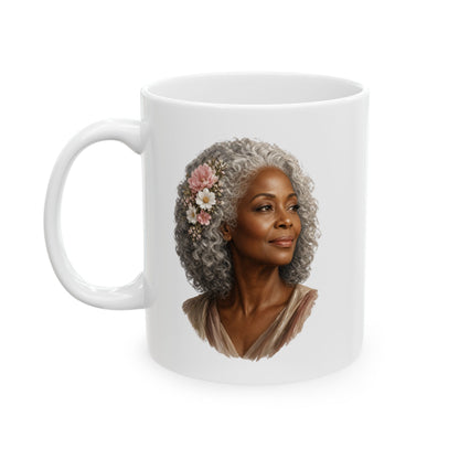 Grey Crown Ceramic Mug 20 oz