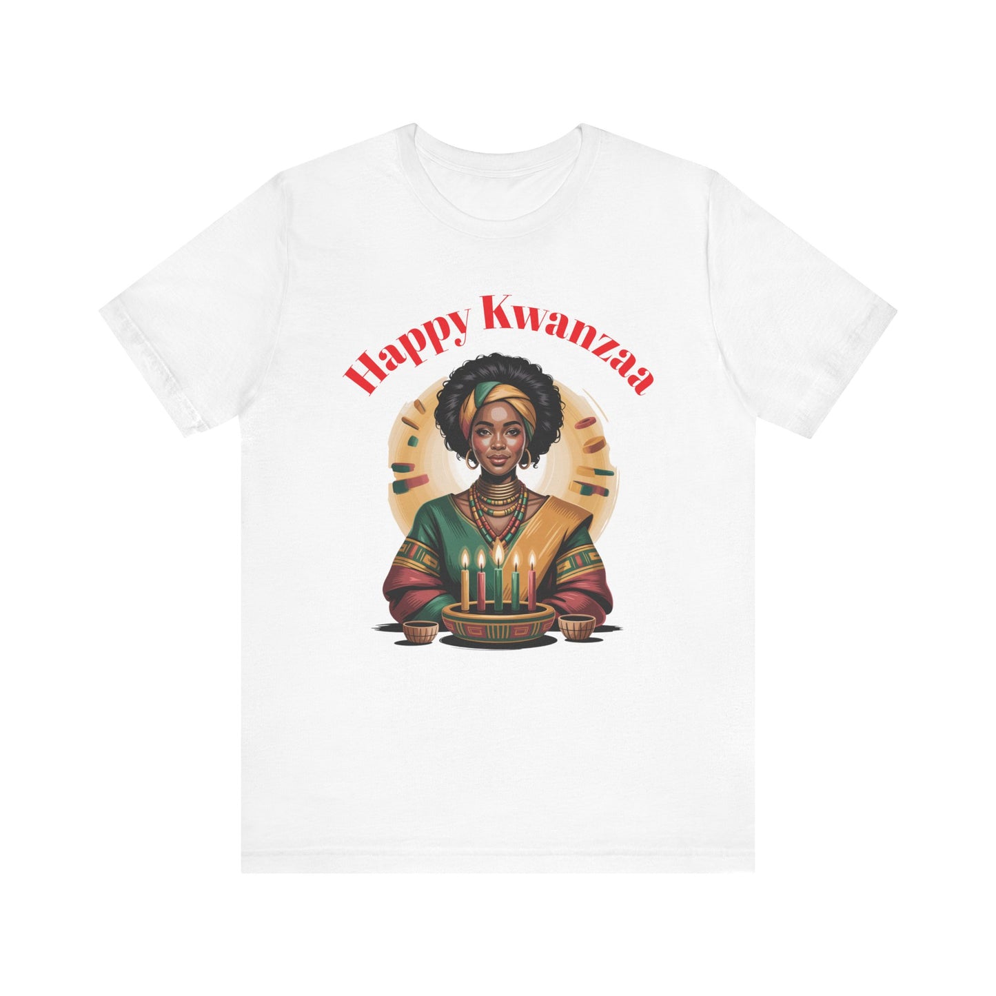 Camiseta de manga curta do Patrimônio Cultural - Celebre a Unidade e a Força