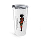 Soft Life Strong Women Black Excellence 20oz White Tumbler – Inspirational Stainless Steel Travel Mug for Empowered Black Women