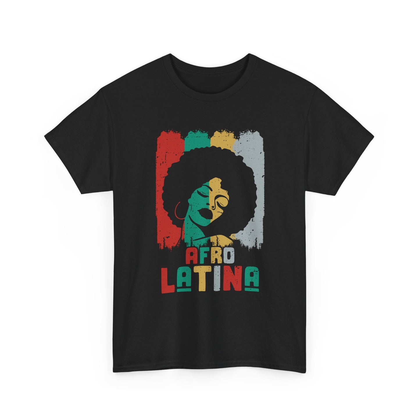 Afro Latina Vintage Graphic T-Shirt – Premium Cotton Tee