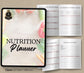 Nutrition Planner: Meal Prep, Food Journal, Calorie Tracker (PDF & Canva Template) Grown Black Glorious