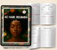 4C Hair Care Planner cover featuring Black woman with natural afro texture, designed for tracking hair growth and wash day routines.