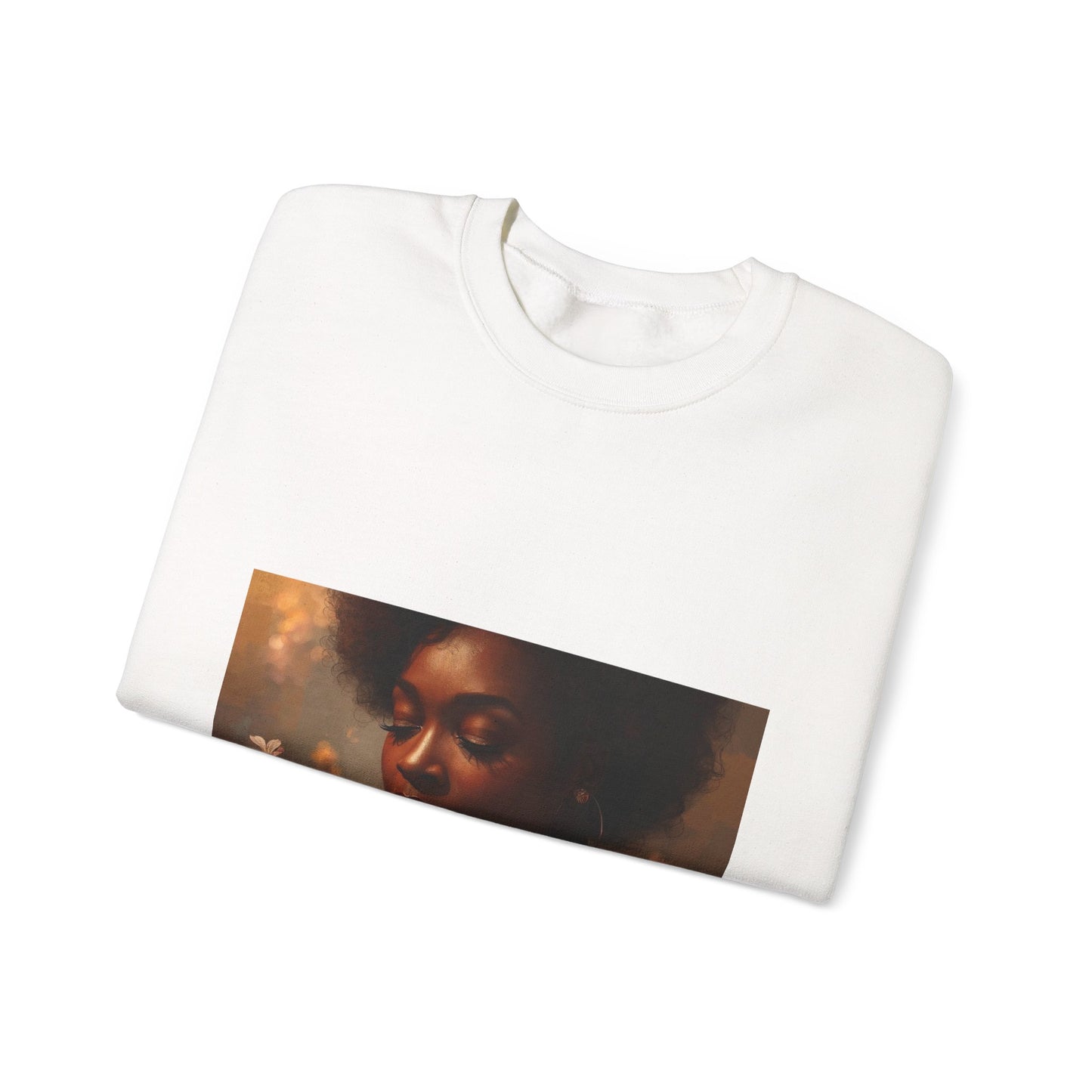 Black Woman Portrait Photography Crewneck Sweatshirt