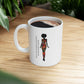 Soft Life Strong Women Black Excellence Mug – Inspirational Coffee Cup for Empowered Black Women - 11 oz