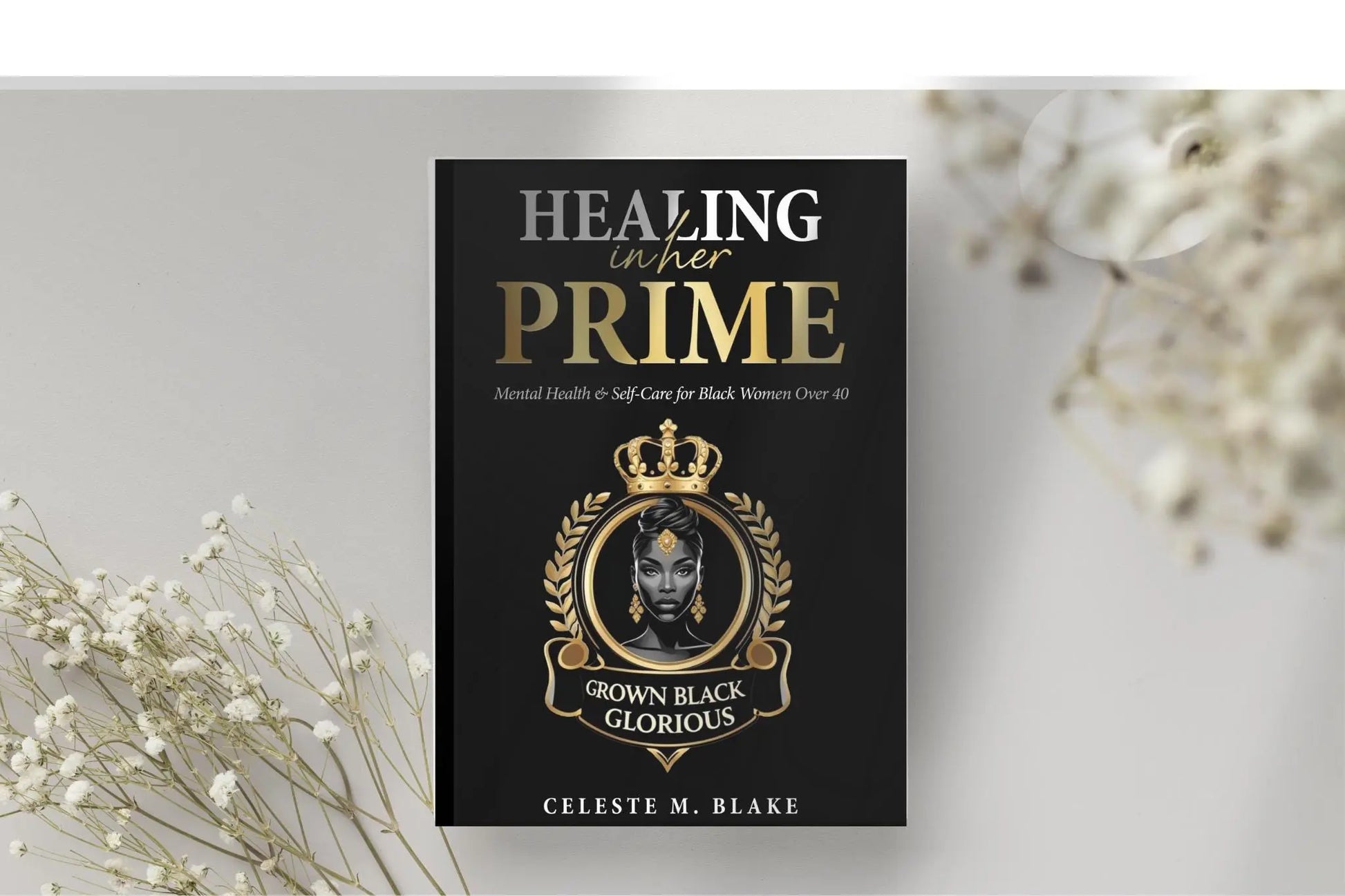 Midlife Women's Self-Care Workbook: Stress Relief, Affirmations, Journaling (PDF eBook) Grown Black Glorious