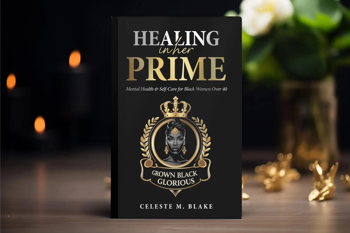 Midlife Women's Self-Care Workbook: Stress Relief, Affirmations, Journaling (PDF eBook) Grown Black Glorious