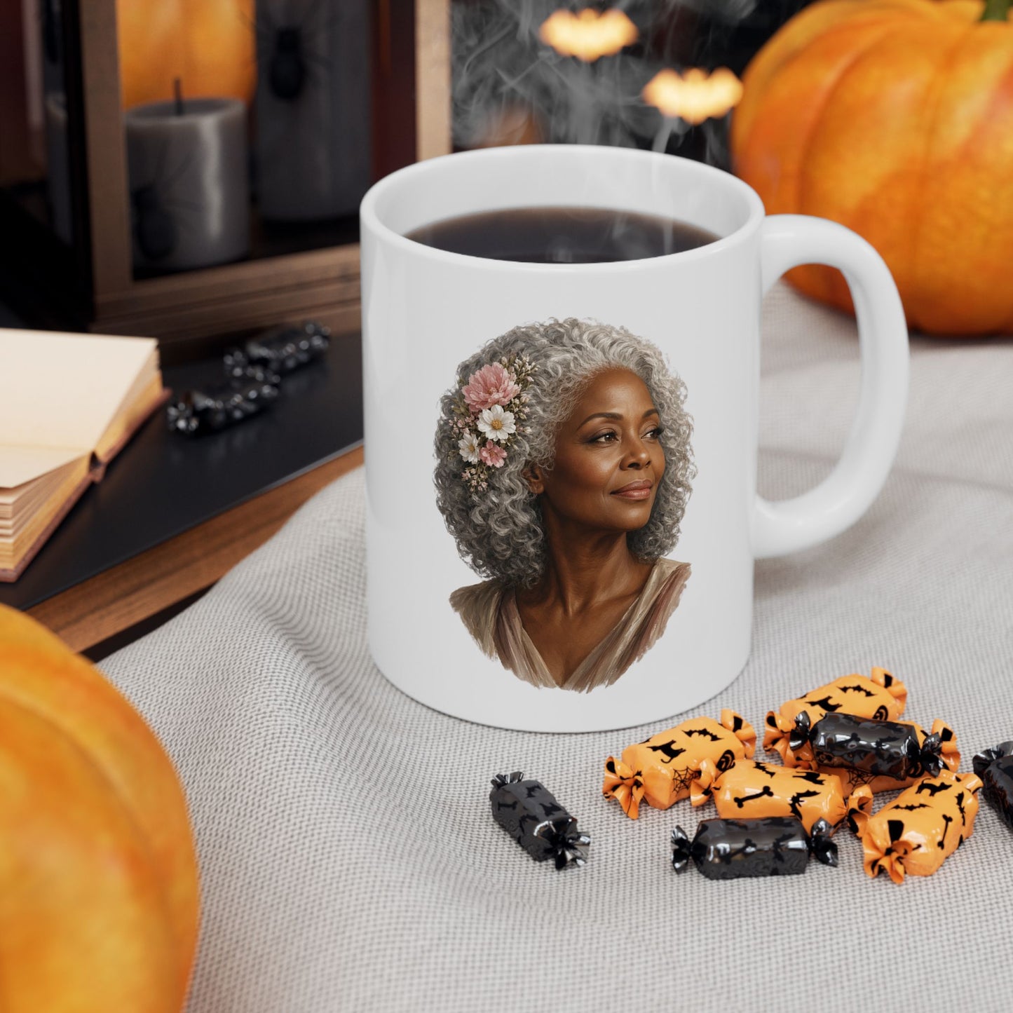 Grey Crown Ceramic Mug 20 oz
