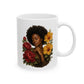 Floral Ceramic Mug – Colorful Wildflower Coffee Cup