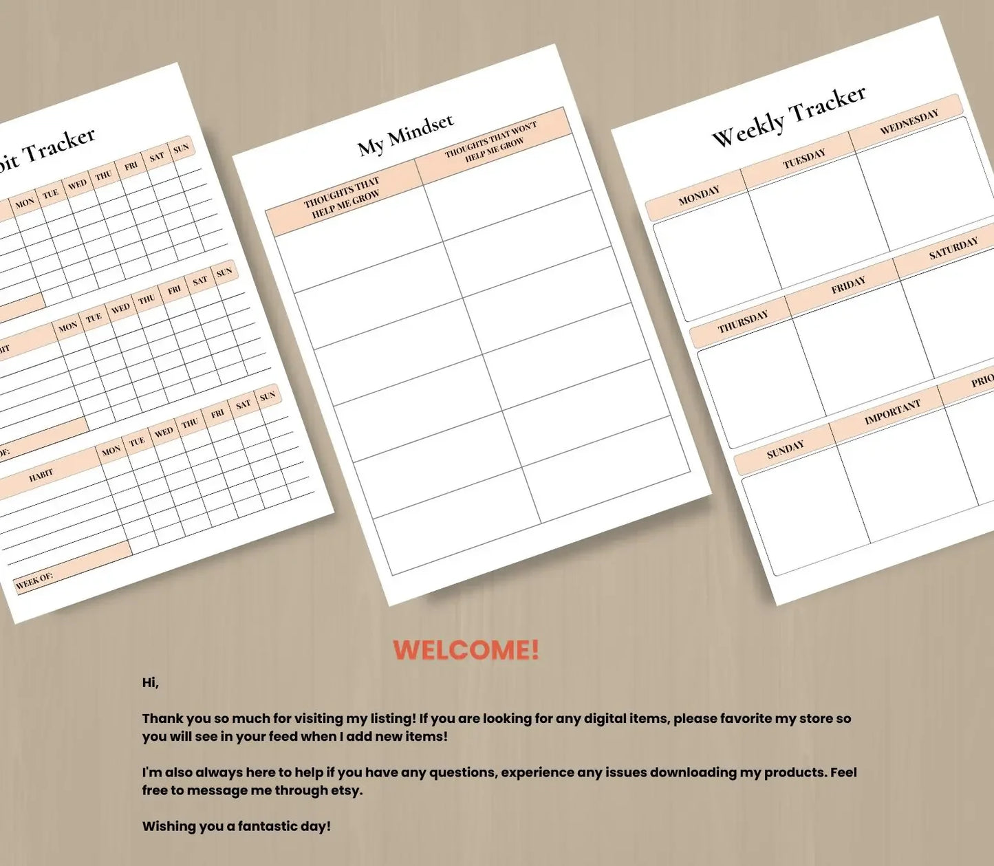 Black Women Anxiety Journal | Mental Health Tracker, Stress Relief Prompts, Nubian Queen Mindfulness , Printable & Digital Wellness Planner Ma boutique