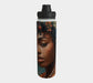 Black Woman Art Stainless Steel Water Bottle – 24 oz Double-Wall Insulated Bottle, Luxury Hydration with Afro-Inspired Beauty Grown Black Glorious