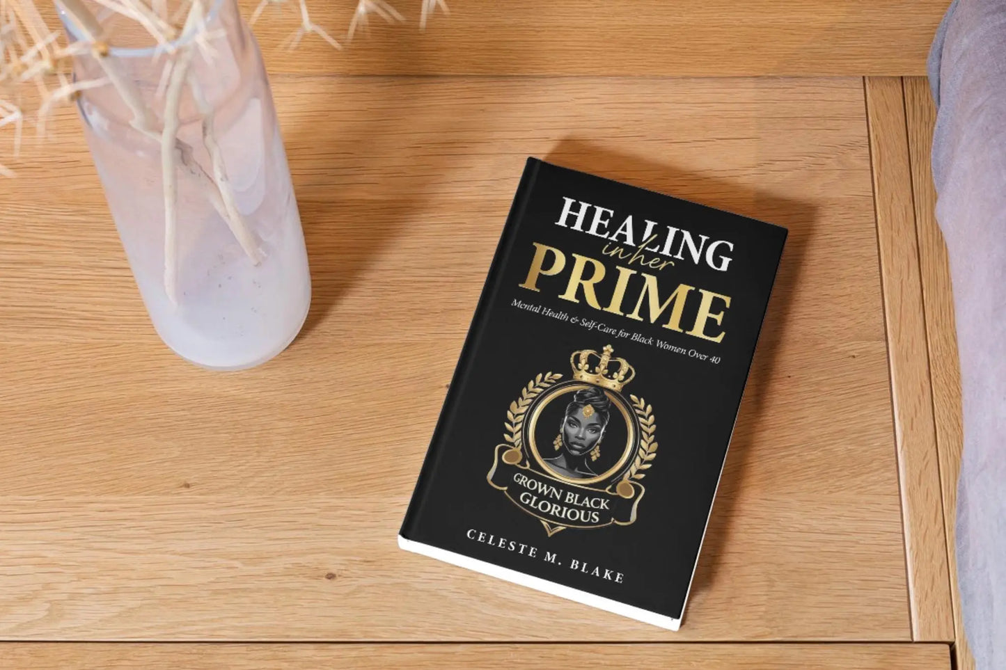 Midlife Women's Self-Care Workbook: Stress Relief, Affirmations, Journaling (PDF eBook) Grown Black Glorious