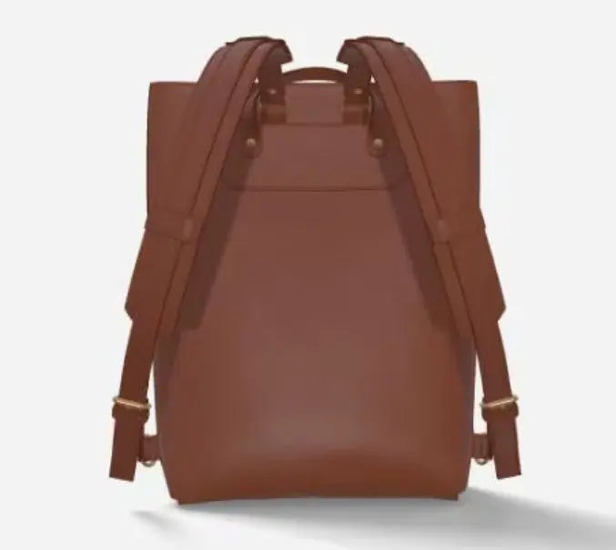 African Print Vegan Leather Backpack – Luxury Afrocentric Travel Bag for Women Grown Black Glorious