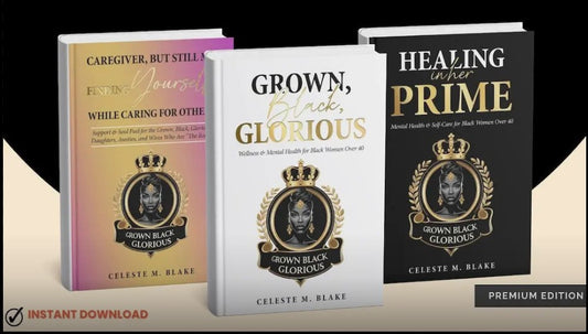 Guided Journaling - Self-Care & Empowerment eBook for Black Women 40+