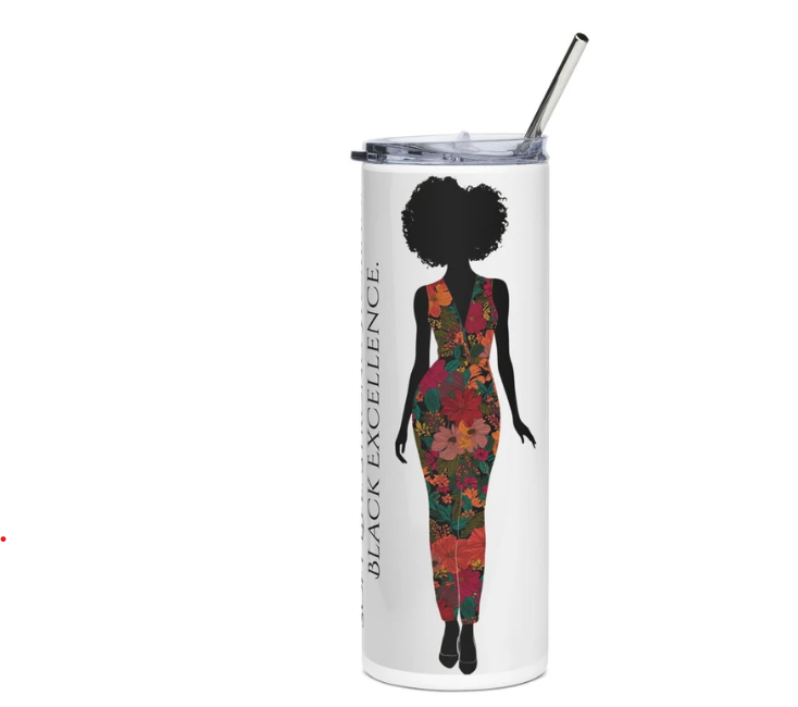 Soft Life, Strong Woman - Black Excellence Journal & Tumbler Gift Set