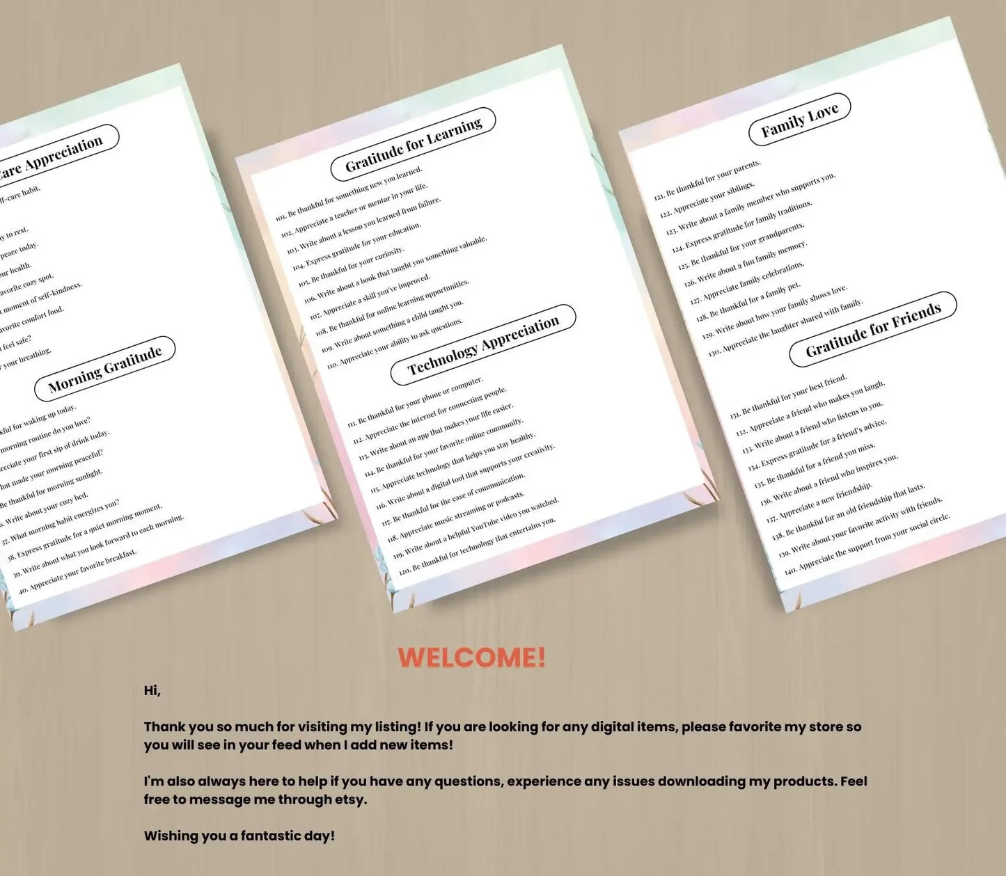 Gratitude Journal Prompts for Black Women: Daily Self-Care (Printable/Digital Download) Ma boutique