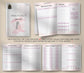 Digital Pregnancy Journal & Tracker: Weekly Symptom Log, Printable PDF Grown Black Glorious