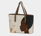 Black Woman Vegan Leather Tote – Afrocentric Luxury Bag, Cultural Art Handbag for Confident Women Grown Black Glorious