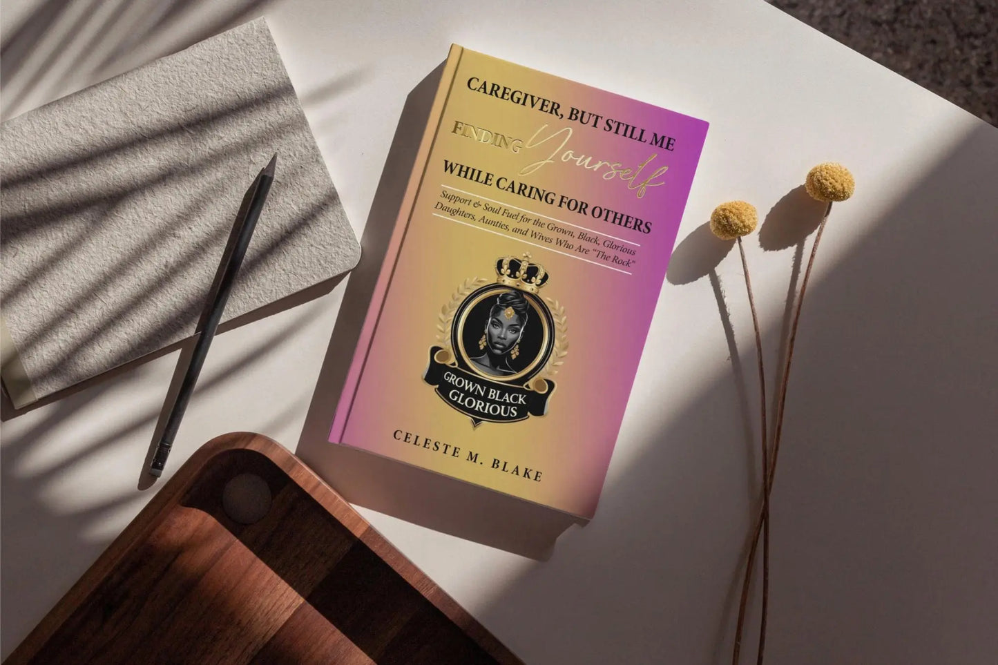 Black Women's Self-Care Guide: Caregiver Support Journal (Printable PDF) Grown Black Glorious